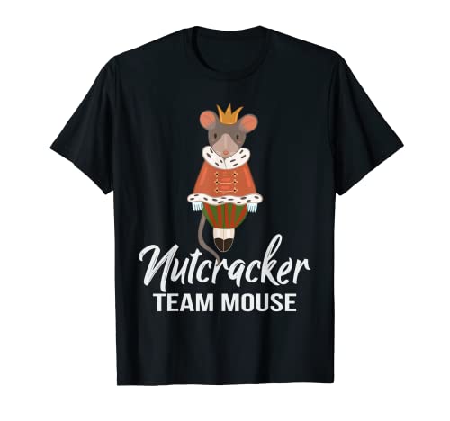 Team Mouse Nutcracker Shirt Christmas Dance Funny Soldier T-Shirt