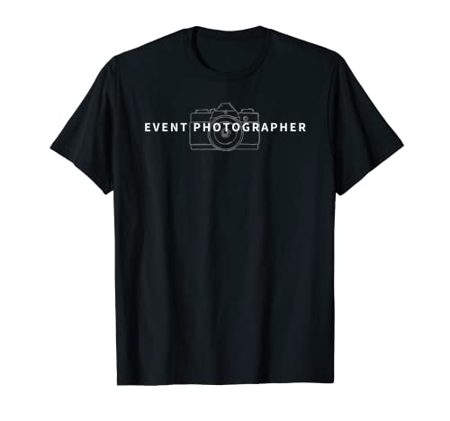 Event Photographer Official Staff Camera Photography Gift T-Shirt