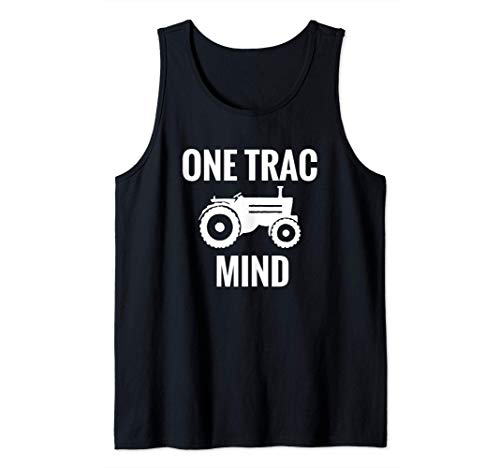 Funny Tractor Gift Farmer Humor Farming Pun Tank Top