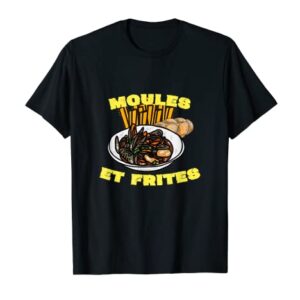 Moules Et Frites, Christmas Stocking Stuffer, Moules, Mussel T-Shirt