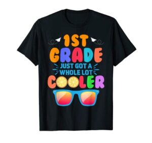 first grader outfit back to school gift for 1st grade t-shirt