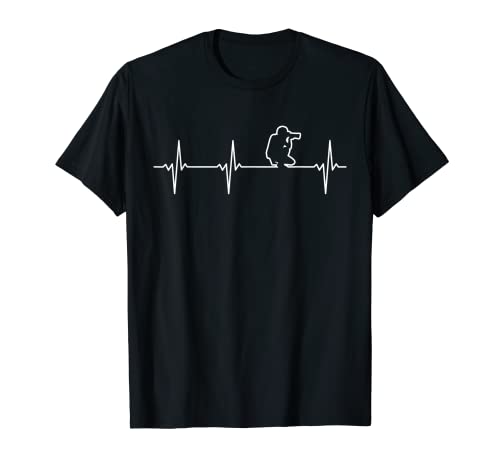 Photographer Heartbeat Funny Photograph Photo Photographers T-Shirt