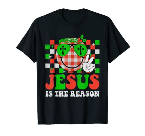 Christian Jesus Is The Reason Christmas Stocking Stuffer T-Shirt