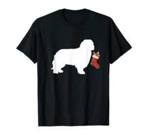 cavalier king charles christmas stocking stuffer dog t-shirt