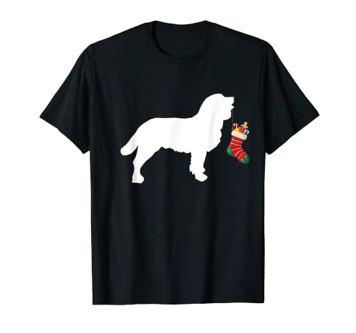 American Water Spaniel Christmas Stocking Stuffer Dog T-Shirt