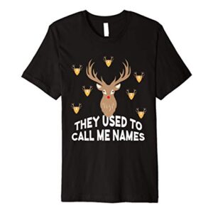 Funny And Sarcastic Christmas Reindeer Stocking Gift Idea Premium T-Shirt