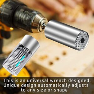 Gifts for Men,Stocking Stuffers for Men Mens Gifts for Christmas Mens Stocking Stuffers Universal Socket Tool - Super Socket Universal Socket Men Stocking Stuffers for Christmas Socket Wrench Set