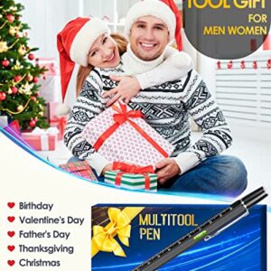 Gifts for Men Multitool Pen - Stocking Stuffers for Men Gifts for Dad Unique Christmas Gifts for Men Who Have Everything Pocket Multi Tool Cool Gadgets for Men Husband Boyfriend Mechanic Tools for Men