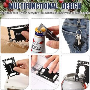 Multi purpose survival Pocket tool - 43 in 1- wallet credit card size Ninja Tactical Multitool Christmas Gifts Stocking Stuffers for Men (BEST HUSBAND EVER)