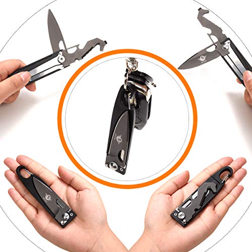 Multitool Tool Pocket Tool Gift for Men with 7 in 1 Folding Keychain Tool,18 in 1 Pocket Tool,46 in 1 Credit Card Tool Wallet Tool,-Gift Boxed Stocking Stuffers for Men, Husband, Father's Day Gift…