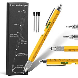 ainkedin gifts for men, 9 in 1 multitool pens birthday gifts for men unique cool stuff easter dad gifts from daughter gifts memorial gifts for dad teacher gifts for him tech gifts mothers day gifts
