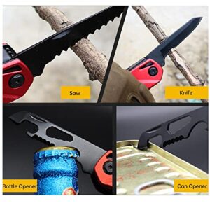 12 in 1 Hammer Multitool with Safety Lock, Camping Accessories Survival Gear,Cool Gadgets for Outdoor Fishing Hiking Anniversary Birthday Christmas Stocking Stuffers Gifts for Men Dad Boyfriend