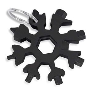 Men Gifts for Christmas Stocking Stuffer, 18-in-1 Snowflake Multi Tools Cool Gadgets Gift for Men Dad Him Husband Bro on Christmas, Valentine Day, Fathers Day, Birthday, Easter