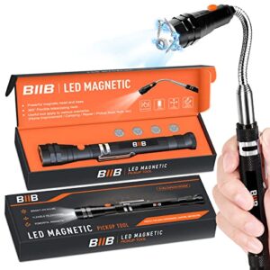 biib gifts for men, telescoping magnetic pickup tools cool gadgets for men, fathers gifts, birthday gifts for men, women, husband, boyfriend, him, tech, handyman, cool stuff for mens gifts