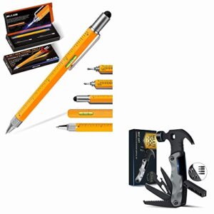 Multitool Camping Accessories Stocking Stuffers for Men Dad Gifts - 6 In 1 Multitool Pen Gadgets Tools Gifts For Men