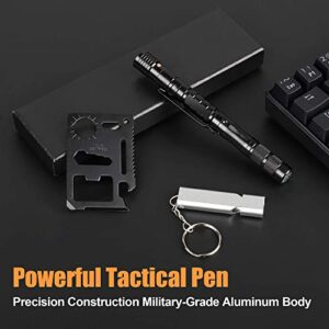 Stocking Stuffers Gifts for Men，11-IN-1 Tactical Pen Multitool Pen Survival Pen, Cool Gadgets Gift, Outdoor And Indoor Tactical Gear With Pocket Tool, Gifts Ideas for Him Dad Husband Fathers