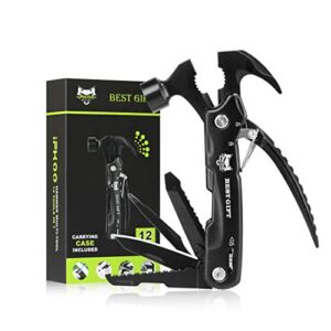 dad gifts who wants nothing fathers day, gifts for dad from son daughter, cool gadgets, unique birthday gift ideas for men father, 12 in 1 mini hammer multitool