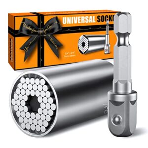 stocking stuffers gifts for men, super universal socket,unique christmas gifts for men ,cool gadgets for men women, birthday gift for dad fathers husband,tools gifts for men, him, diy handyman