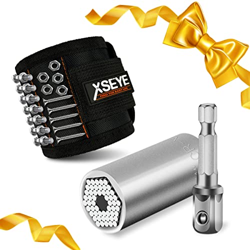 Christmas Stocking Stuffers, Tools for Men, Magnetic Wristband, Cool Gadgets, Universal Socket, Gifts ideas for Men Women