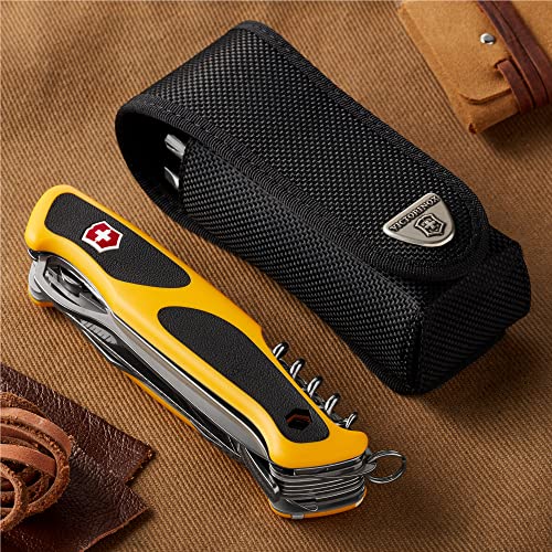 Victorinox Swiss Army RangerGrip Boatsman Multi-Tool Pocket Knife Black/Yellow ,130mm