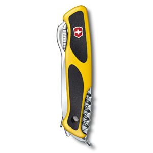 Victorinox Swiss Army RangerGrip Boatsman Multi-Tool Pocket Knife Black/Yellow ,130mm