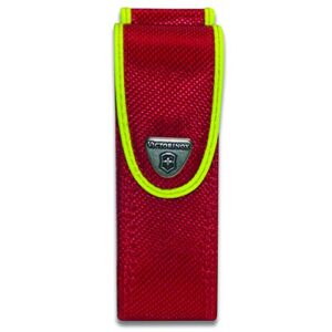 Victorinox Swiss Army Rescue Tool Pocket Knife with Pouch, Fluorescent Yellow ,111mm