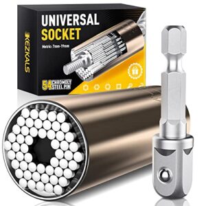 kezkals gifts for men, universal socket tools gifts for him, cool gadgets tools for men, mens gifts for dad, boyfriend, husband, grandpa, unique birthday gifts for men who have everything