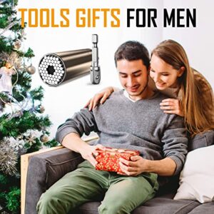 KEZKALS Gifts for Men, Universal Socket Tools Gifts for Him, Cool Gadgets Tools for Men, Mens Gifts for Dad, Boyfriend, Husband, Grandpa, Unique Birthday Gifts for Men Who Have Everything