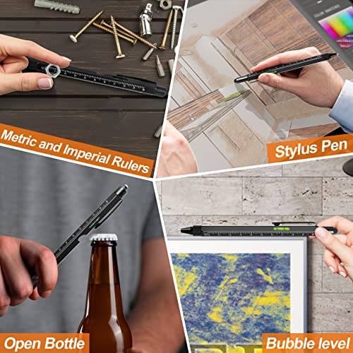 HONREAL Gifts for Men/Dad, Father Day Gifts for Him/Father , 9 in 1 Multitool 2Pcs Pen Set, Gifts for Men Who Have Everything,Cool Gadgets for Men,Birthday gift for Men/Husband/Boyfriend/Grandpa