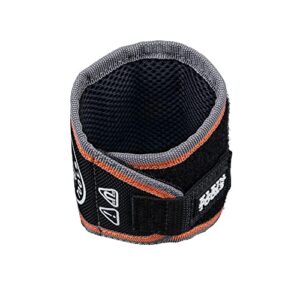 Klein Tools 55895 Magnetic Wristband, Tradesman Pro Tool Wristband Holds Wire Connectors, Screws, ils, Drill Bits, With Breathable Mesh