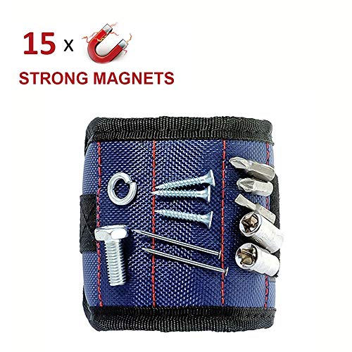 1OTTOPT Magnetic Wristband With Strong Magnets For Holding Screws, Nails, Drill Bits.Best Christmas Gifts.Best Unique Tool Gift For Men, DIY Handyman, Father/Dad, Husband, Boyfriend, Him, Women.1