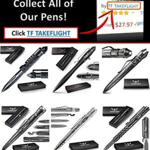 Tactical Pen Gifts for Men – Fathers Day Gift for Dad | LED Tactical Flashlight Multitool for EDC Gear – Cool Gadgets, Tactical Gear, Military Gear, Groomsmen Gifts for Men that Have Everything