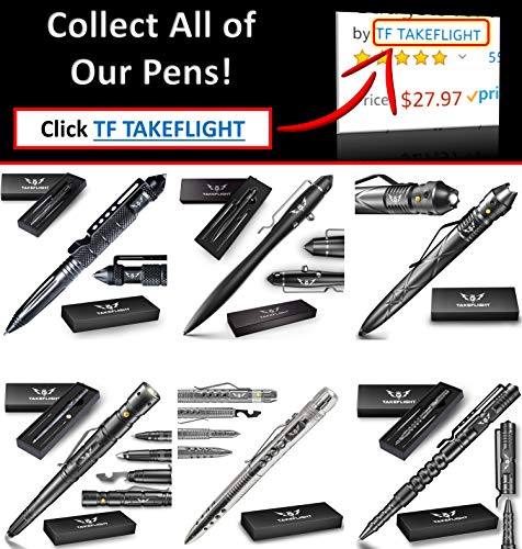 Tactical Pen Gifts for Men – Fathers Day Gift for Dad | LED Tactical Flashlight Multitool for EDC Gear – Cool Gadgets, Tactical Gear, Military Gear, Groomsmen Gifts for Men that Have Everything