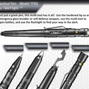 Tactical Pen Gifts for Men – Fathers Day Gift for Dad | LED Tactical Flashlight Multitool for EDC Gear – Cool Gadgets, Tactical Gear, Military Gear, Groomsmen Gifts for Men that Have Everything