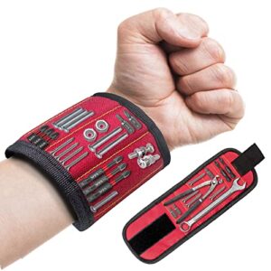 Magnetic Wristband Tools Gifts for Men,Stocking Stuffers Tool Belt Holding Screws/Nails/Drill