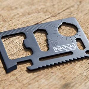 The Original Credit Card Survival Tool - 11 Essential Tools in 1 - Utility Key Multitool