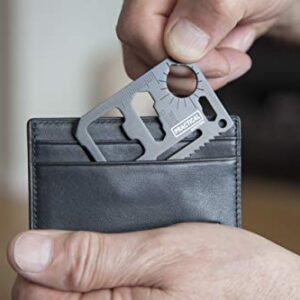 The Original Credit Card Survival Tool - 11 Essential Tools in 1 - Utility Key Multitool