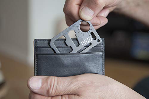 The Original Credit Card Survival Tool - 11 Essential Tools in 1 - Utility Key Multitool