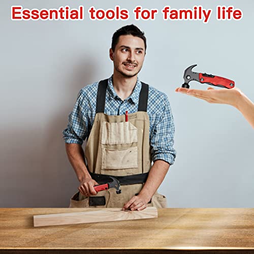 Unique Gifts For Men, WESTELY Multitool, 15 In 1 Survival Gear, 4 Screwdrivers Heads With Magnetic, Lock Function, Multi Tool Camping Gear, Christmas Birthday Gifts For Men, Firefighter Tools