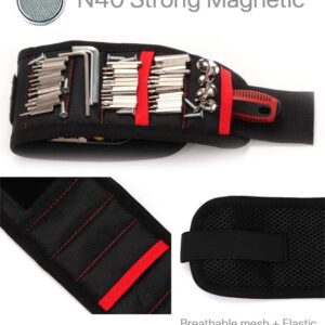 Magnetic Wristband DIY Tools Belt for Holding Screws