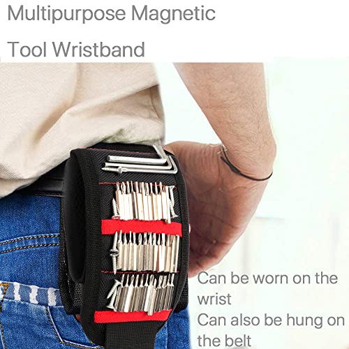 Magnetic Wristband DIY Tools Belt for Holding Screws