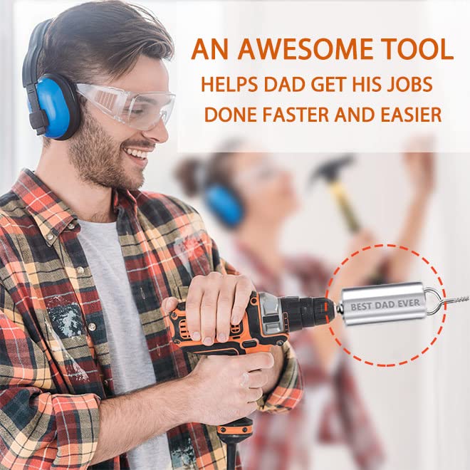 Dad Christmas Gifts from Daughter Son Unique for Dad, Best Dad Ever - Universal Socket Tools for Dad, Father Men Gifts for Dad Gifts for Christmas, Dad Birthday Gift from Kids, Super Socket (7-19mm)