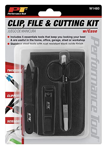 Performance Tool 5 pc. Clip, File & Cutting Kit