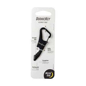 nite ize doohickey clipkey key tool – black