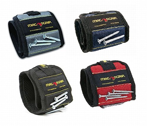 MagnoGrip 002-825 Magnetic Wristband - 4 Pack