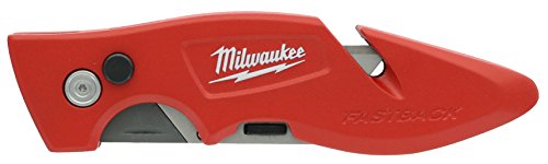 Milwaukee 48-22-1901F Fastback Utility Knife with Wire Stripping Compartment, and Gut Hook (2 Pack of 48-22-1901)