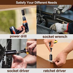 Gifts for Men Dad Husband, Survival Gear and Equipment 12 in 1, Survival Kit,Universal Socket Tools for Men,LED Magnetic Pickup Tools,Cool Gadgets Stuff for DIY Handymen Car