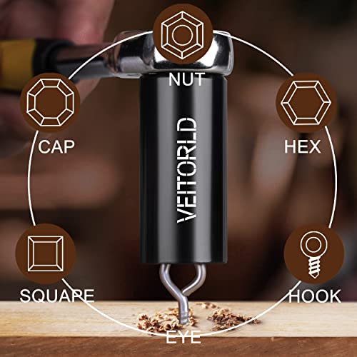 Gifts for Men Dad Husband, Survival Gear and Equipment 12 in 1, Survival Kit,Universal Socket Tools for Men,LED Magnetic Pickup Tools,Cool Gadgets Stuff for DIY Handymen Car