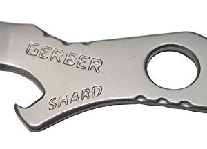 GERBER Shard Keychain Tool - Silver [30-001501] Pack of 1