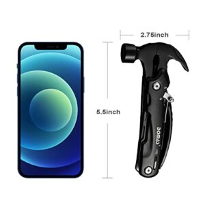 Gift for Men Multitool Hammer Mini Cool Gadgets Daughter Son Kids Wife Christmas Personalized Gifts Ideas for Men Dad Husband Boyfriend Grandpa